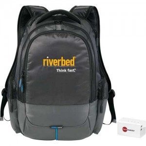 Powerbank Backpack - Backup Charger - Business Gifts Mobile Tech - Power Of Two Promotions