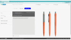 Prodir Pens Configurator Imprint